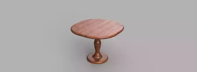 Table wooden side