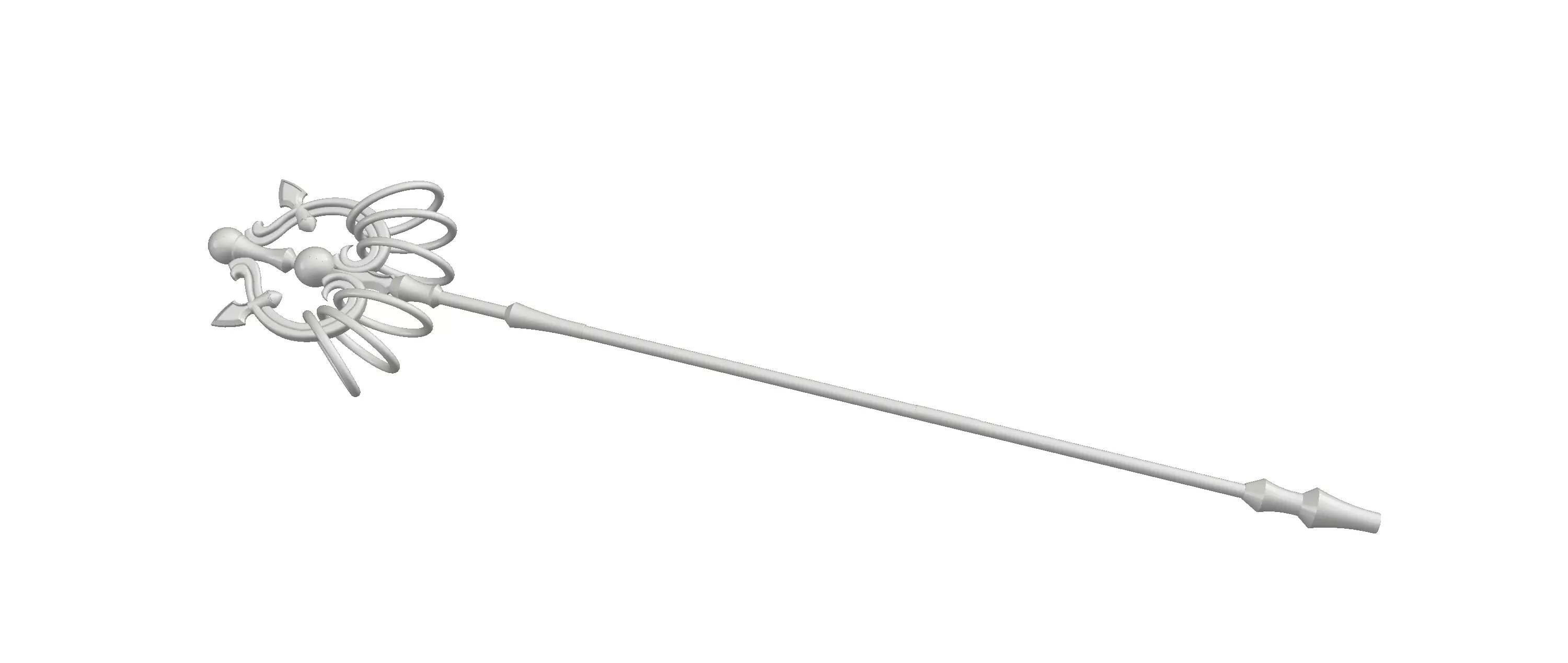 Goblin Slayer Priest Staff for 3D Print 3D print model_0