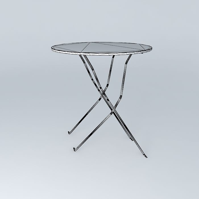 Table Modern Design Free 3D model_3