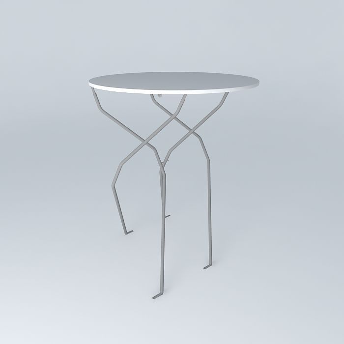 Table Modern Design Free 3D model_1