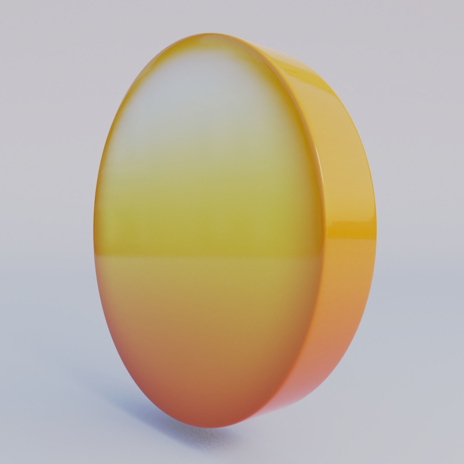 Slightly Smiling Face 3D Emoji Low-poly 3D model_4