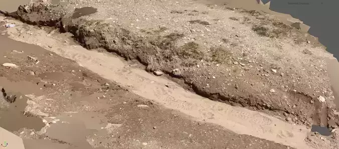 Mud Volcano Mountain 1 RAW SCAN