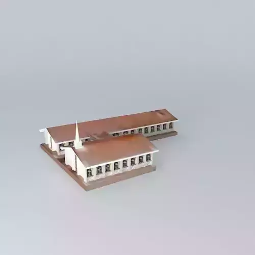 LDS. Mormon meeting center, Escarcega Campeche, Mexico.