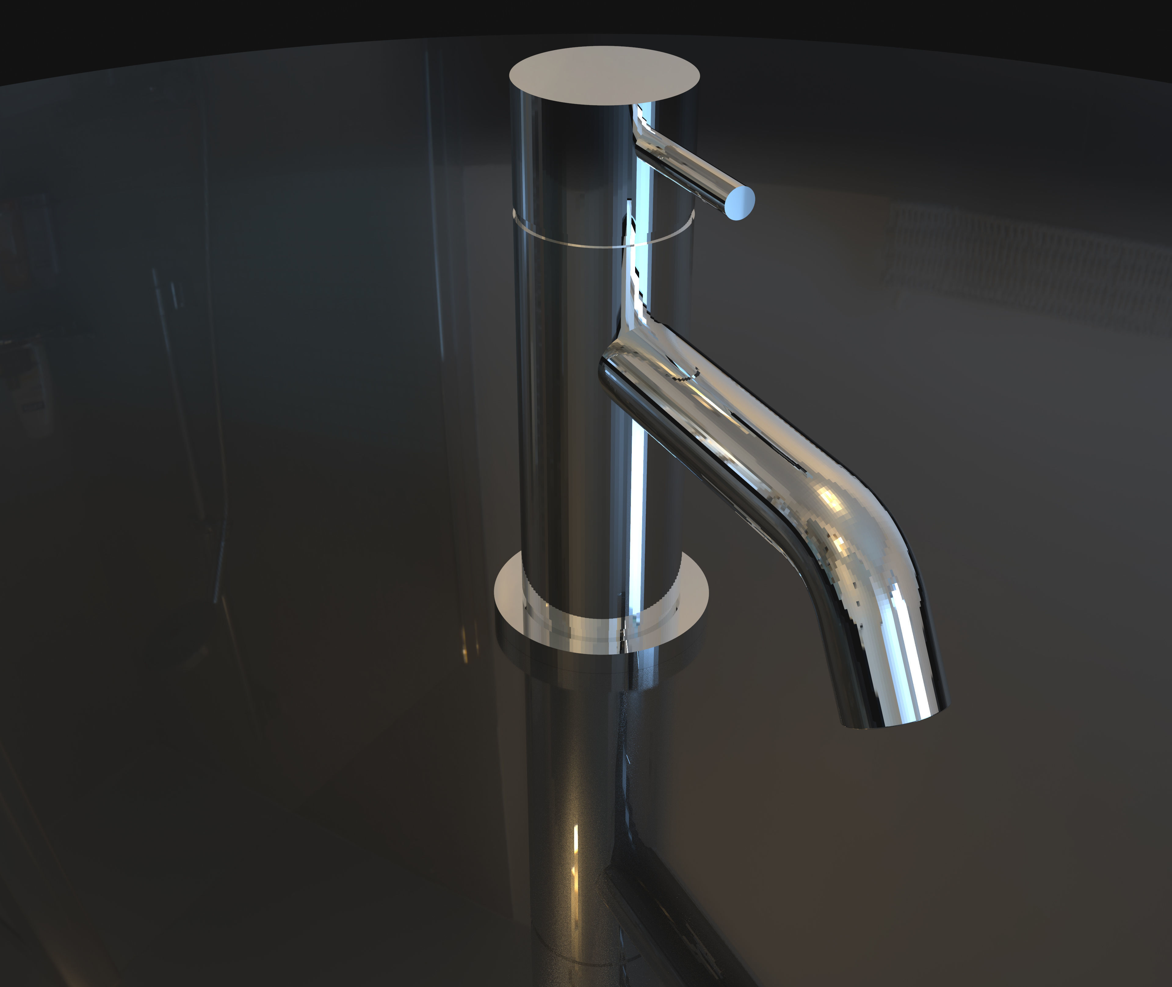 Single Handle Faucet 3D print model_9