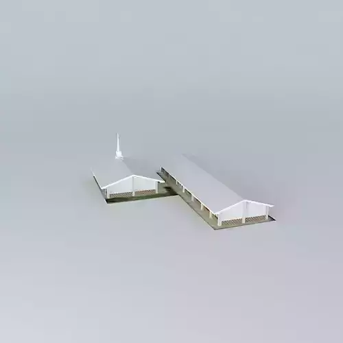 LDS. Centro de Reunion Mormon, Capilla Estado de Mexico. Mexico.