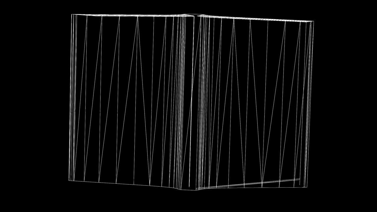 Holy Quran book Low-poly 3D model_13