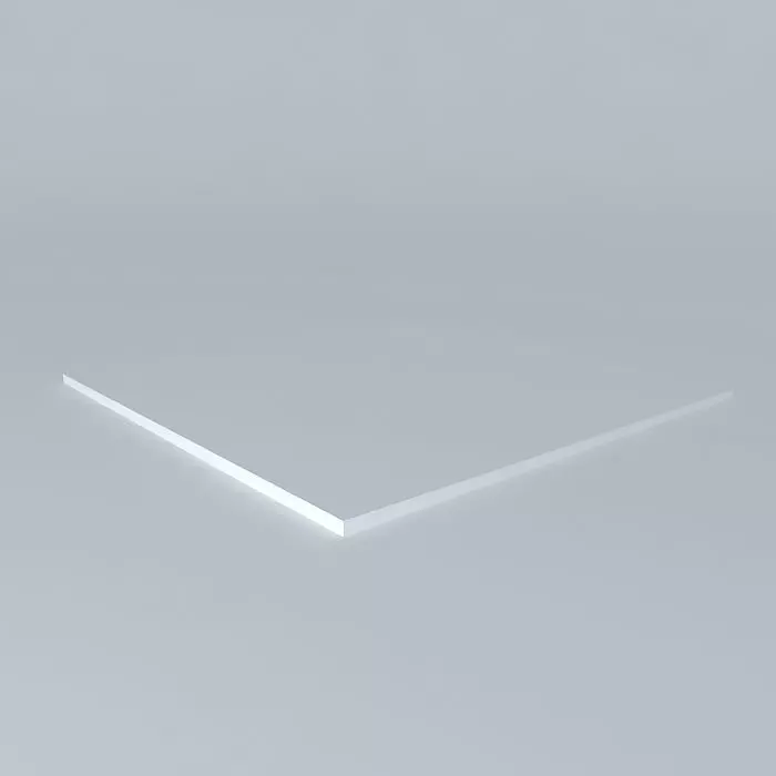 Blue Screen Concrete - Roberta Dacosta Free 3D model_0