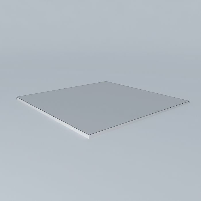 Blue Screen Concrete - Roberta Dacosta Free 3D model_4