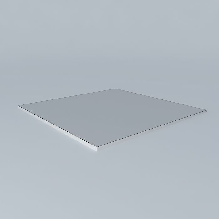 Blue Screen Concrete - Roberta Dacosta Free 3D model_3