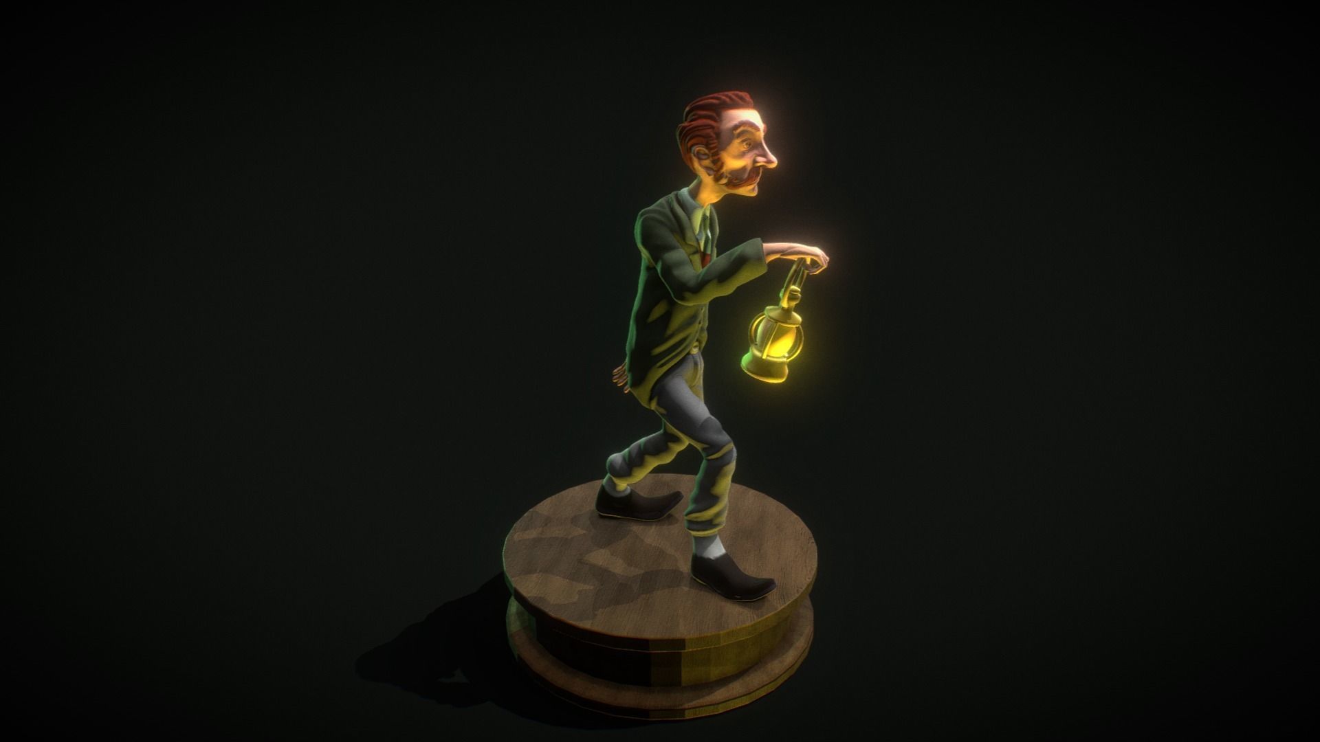 Edward Carnby - From Alone in the Dark - Printable Character 3D print model_5