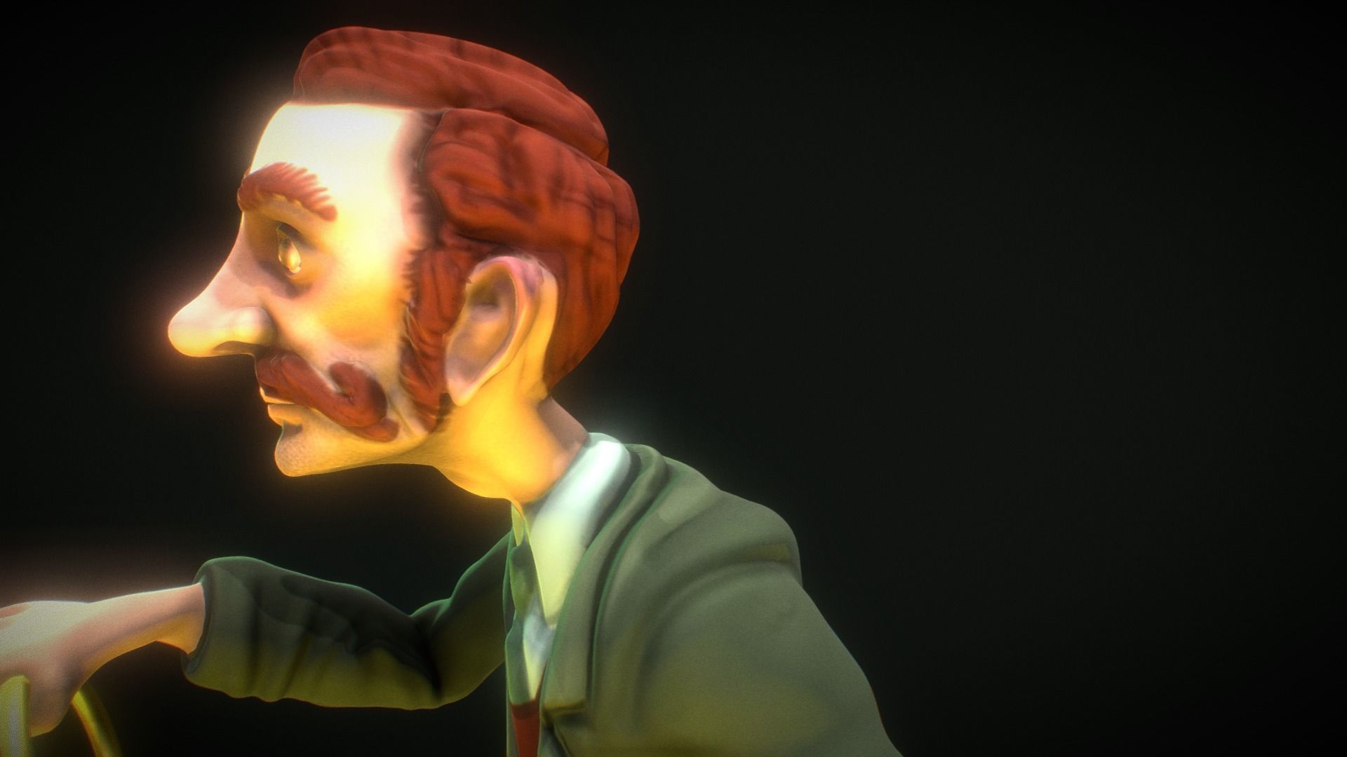 Edward Carnby - From Alone in the Dark - Printable Character 3D print model_9