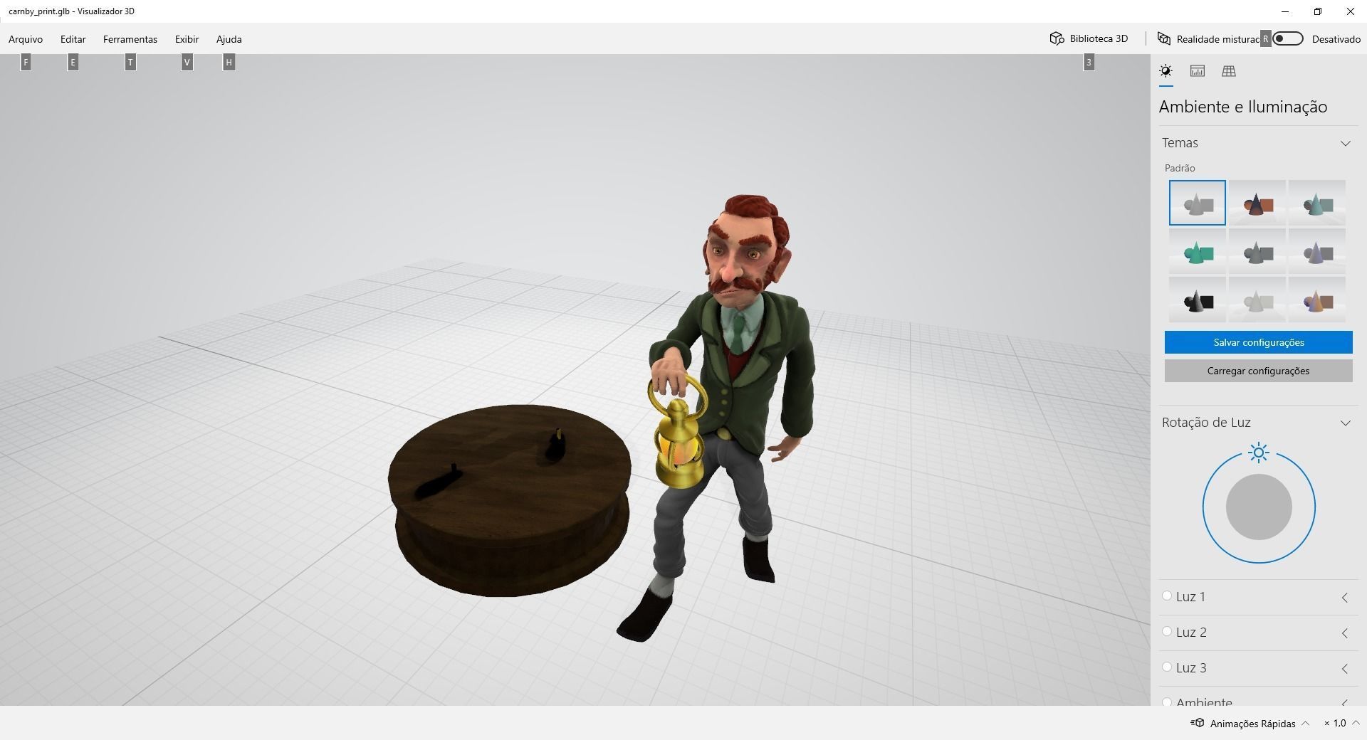 Edward Carnby - From Alone in the Dark - Printable Character 3D print model_25