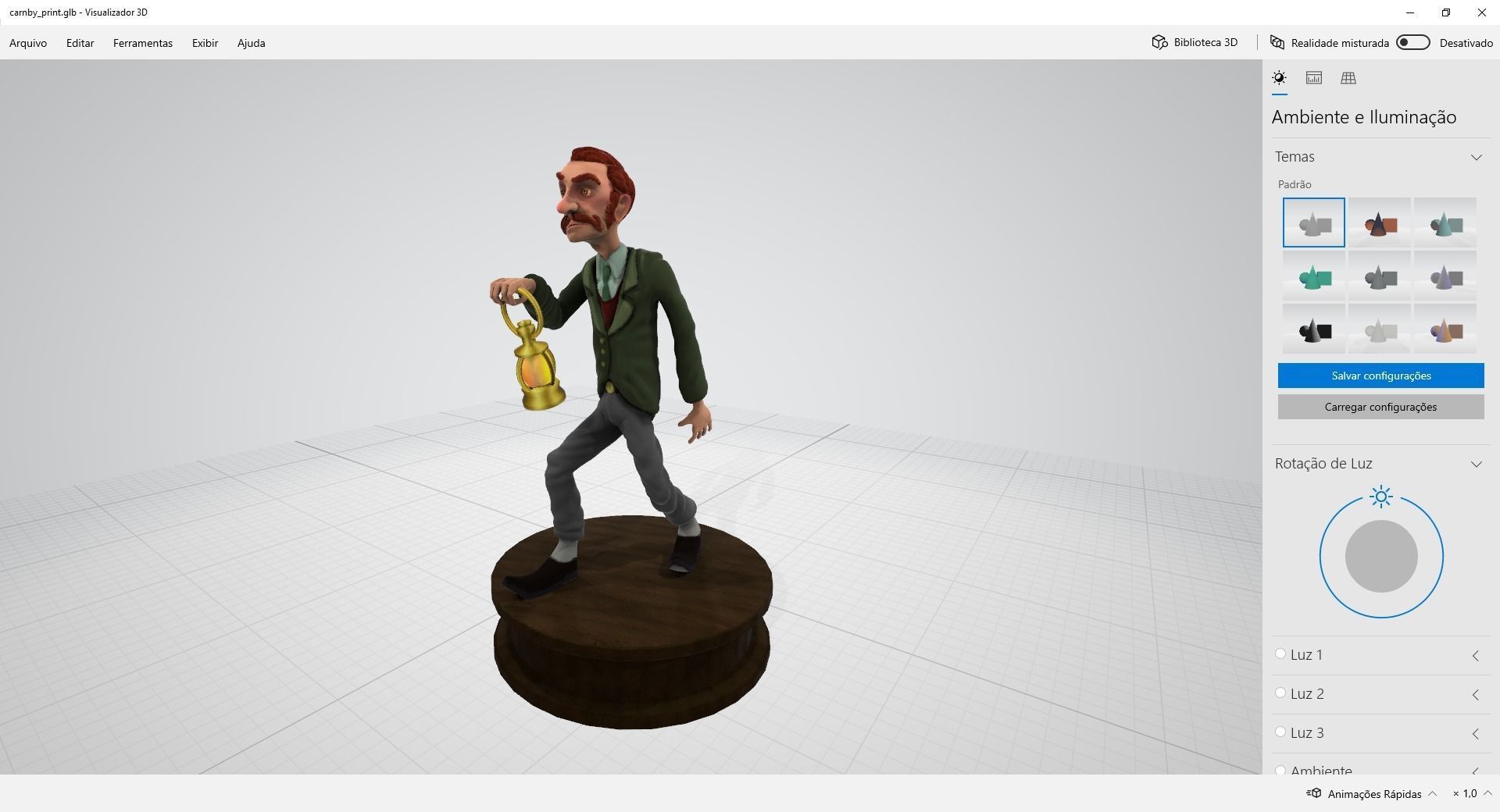 Edward Carnby - From Alone in the Dark - Printable Character 3D print model_27
