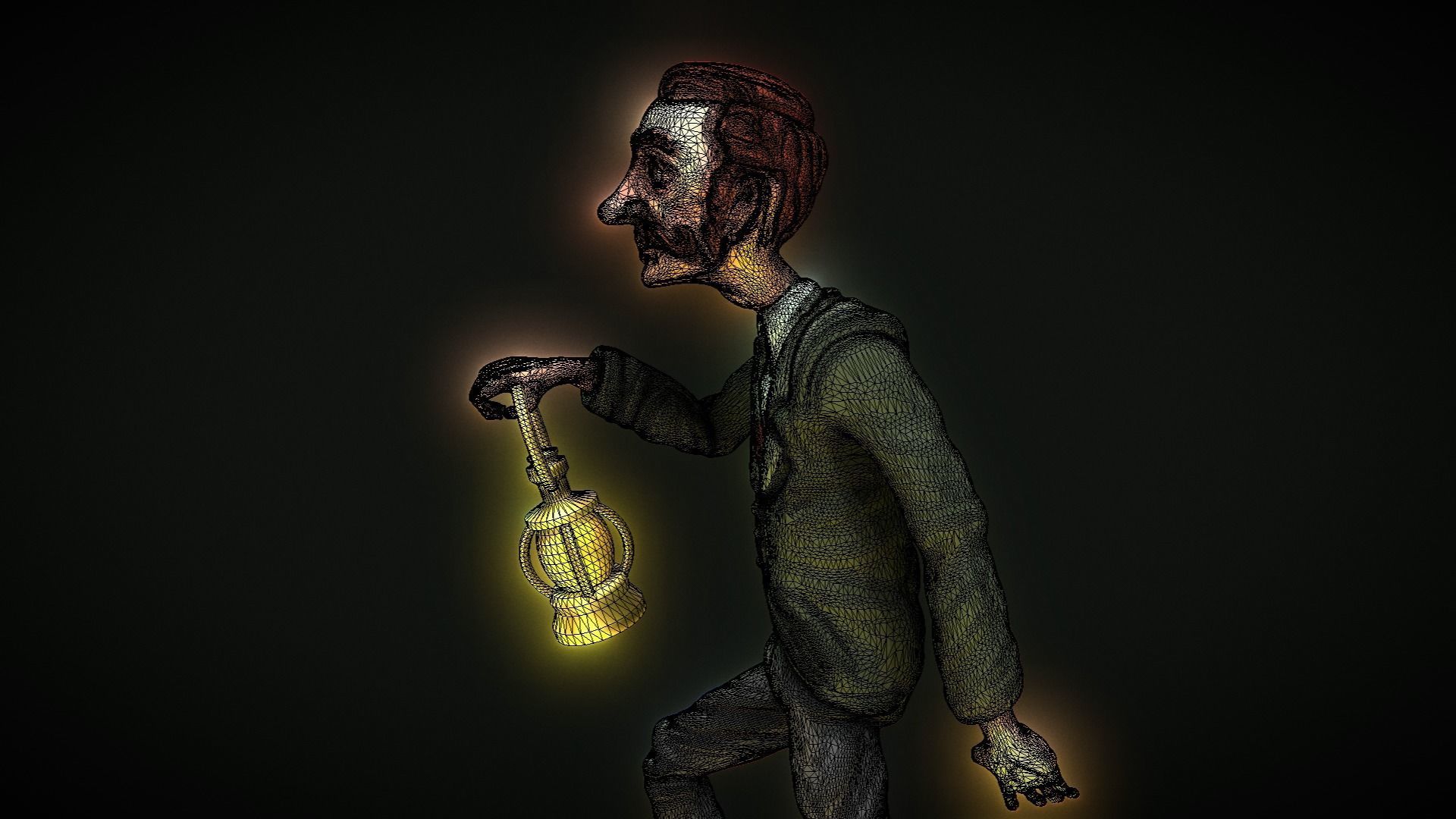 Edward Carnby - From Alone in the Dark - Printable Character 3D print model_18