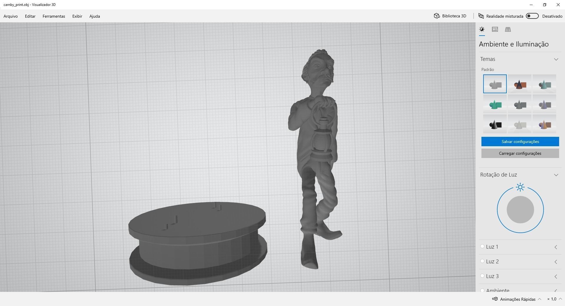 Edward Carnby - From Alone in the Dark - Printable Character 3D print model_26
