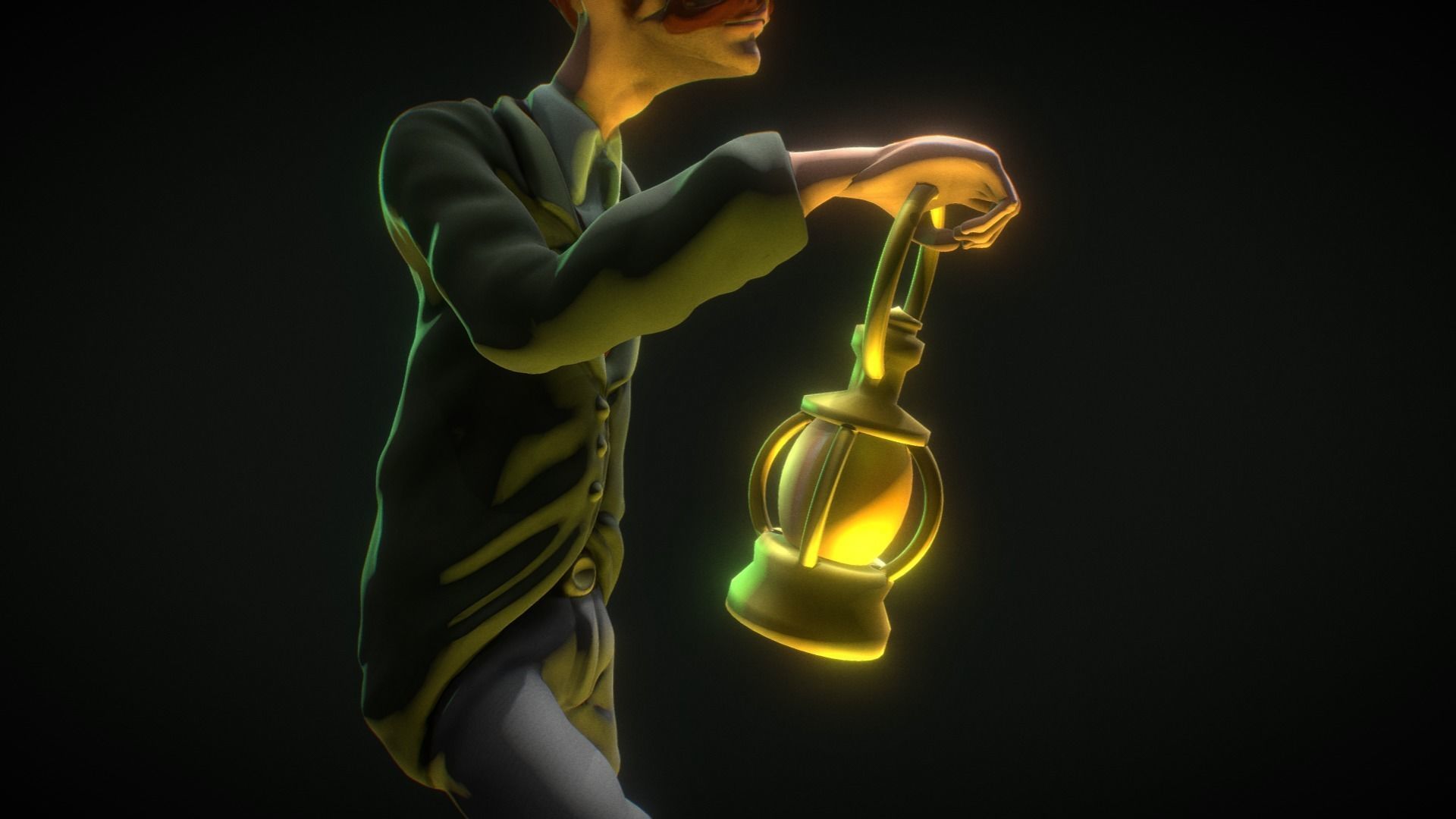 Edward Carnby - From Alone in the Dark - Printable Character 3D print model_12