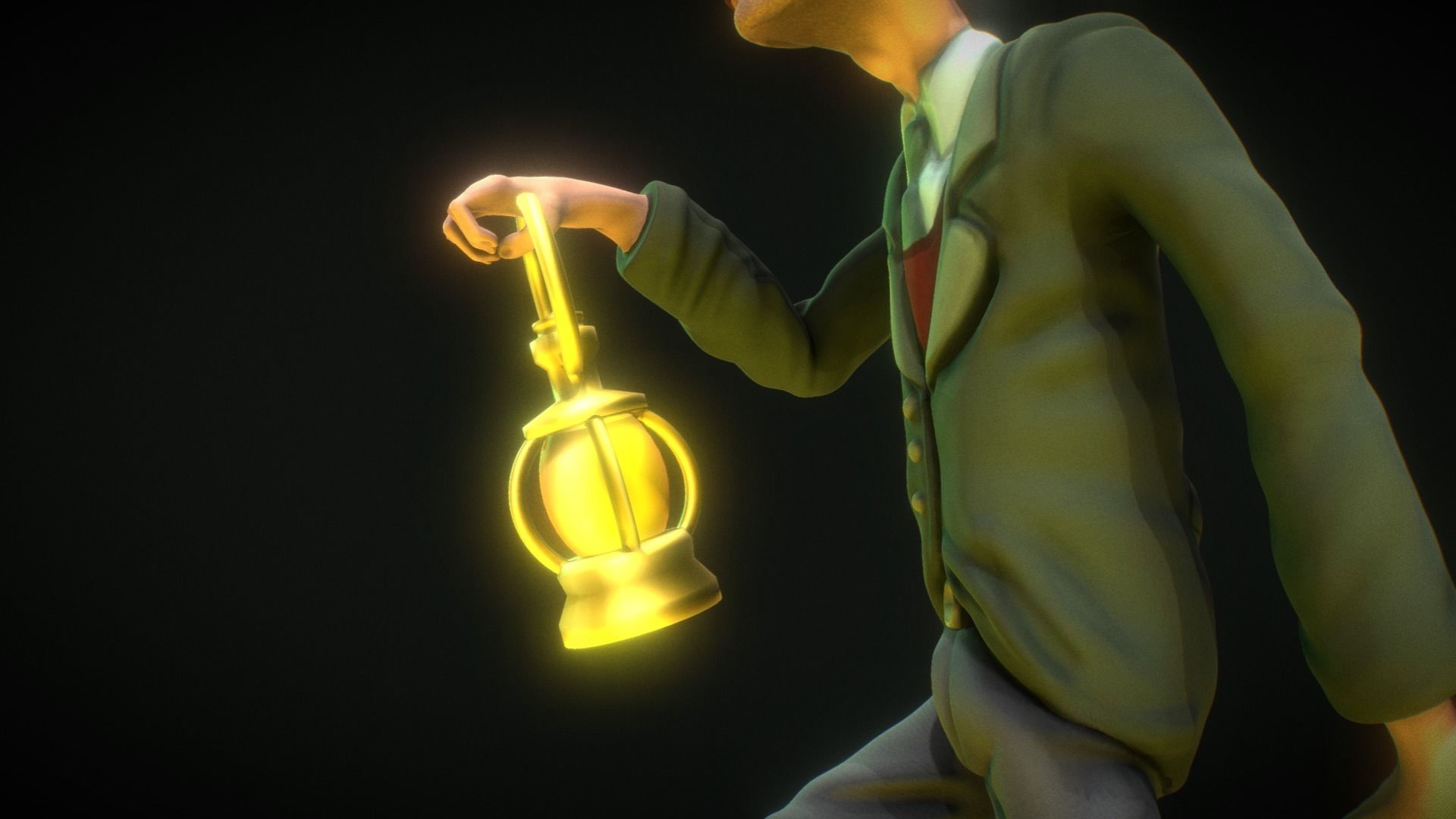 Edward Carnby - From Alone in the Dark - Printable Character 3D print model_14