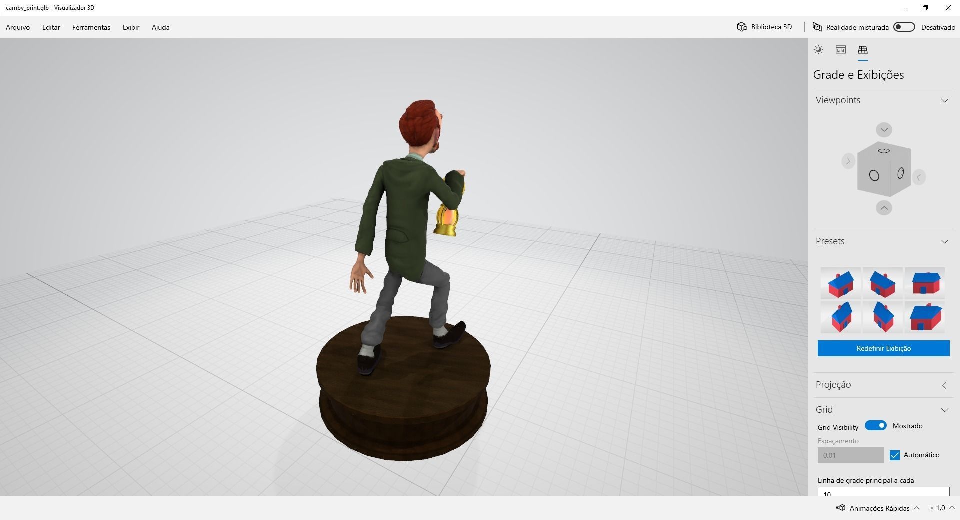 Edward Carnby - From Alone in the Dark - Printable Character 3D print model_28