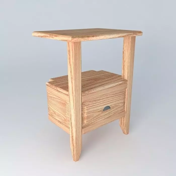 End Table Free 3D model_0