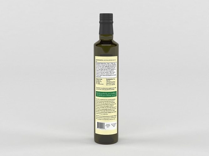 Olive Oil 3D model 5