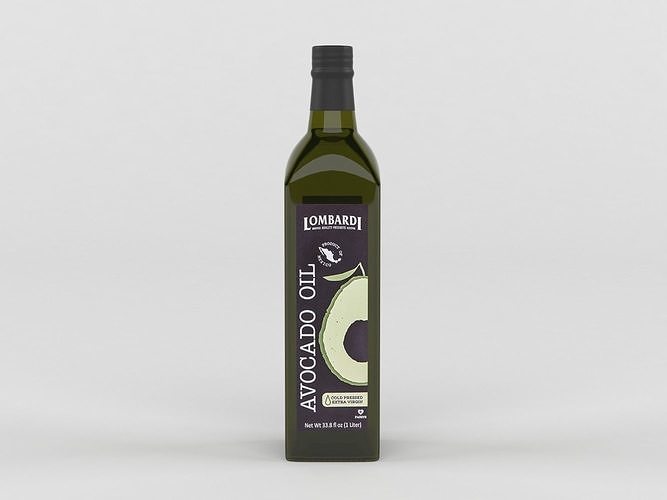 Olive Oil 3D model 2