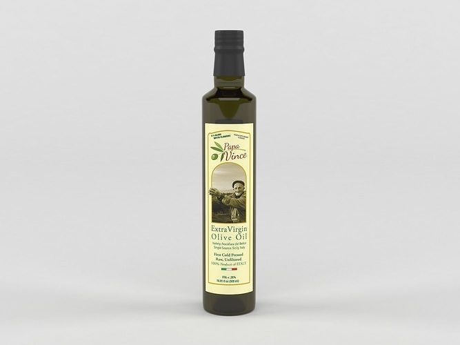 Olive Oil 3D model 4