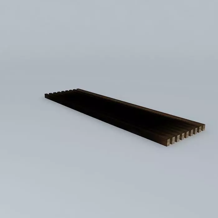 Fillet Wood - Wood Shingle Free 3D model