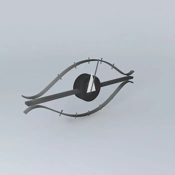 Eye clock - Designer George Nelson Free 3D model