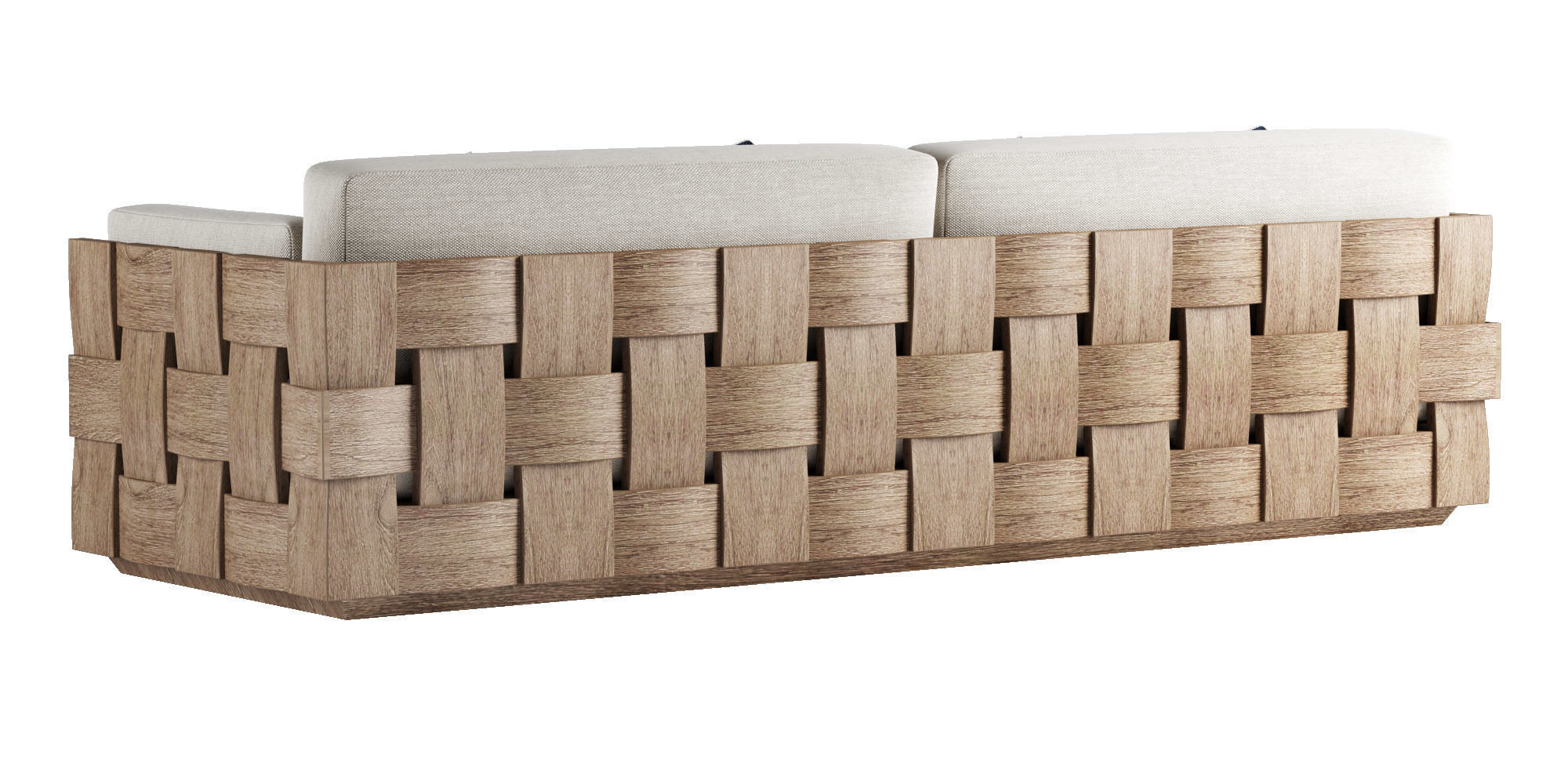 RH RESTORATIONHARDWARE POSITANO COLLECTION 2 IN 1 3D model_2