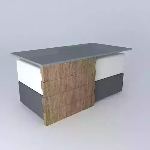 Center table with Poof