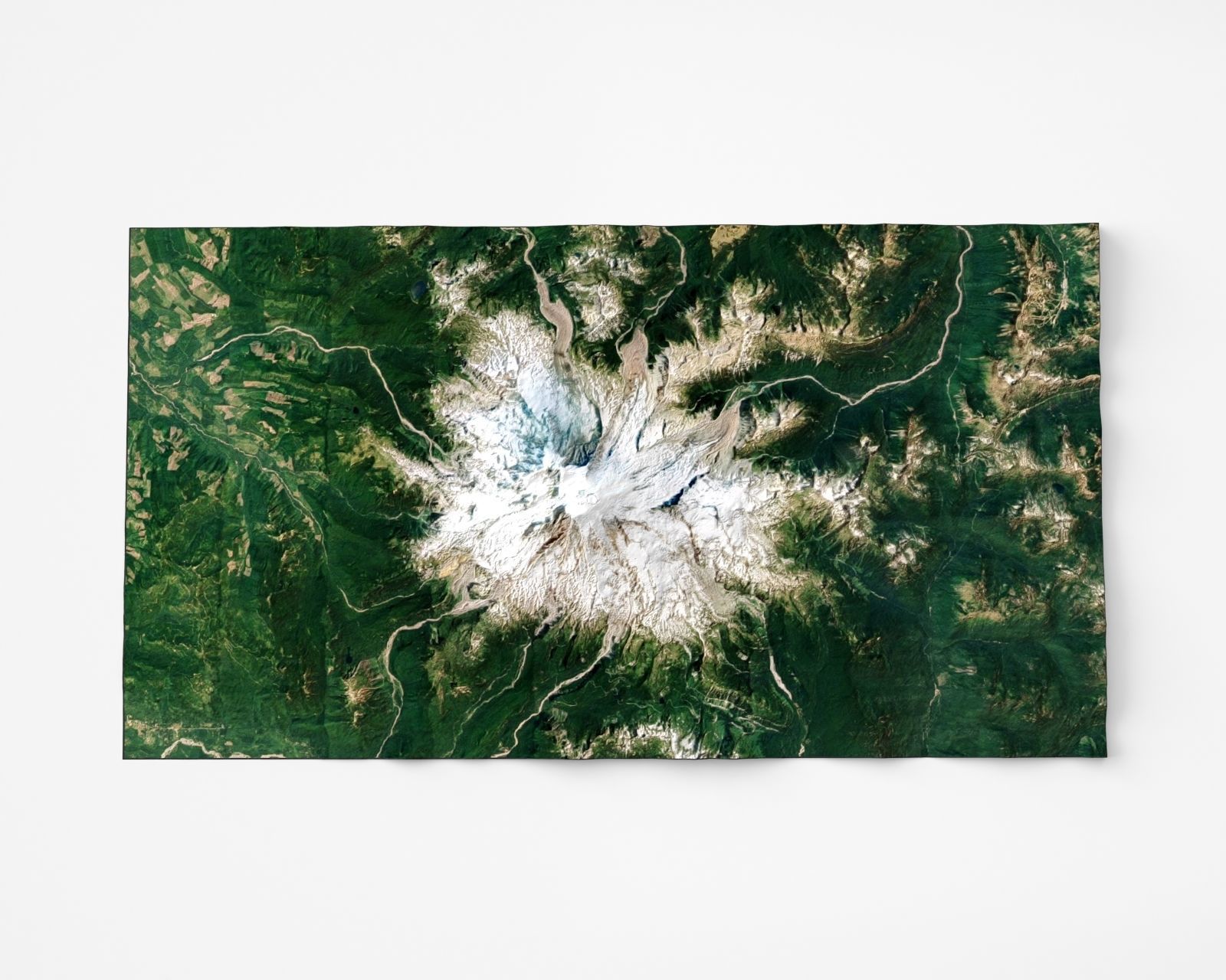 Snow Mountain 3D model_1