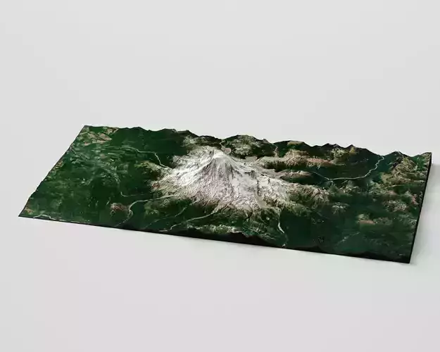 Snow Mountain 3D model