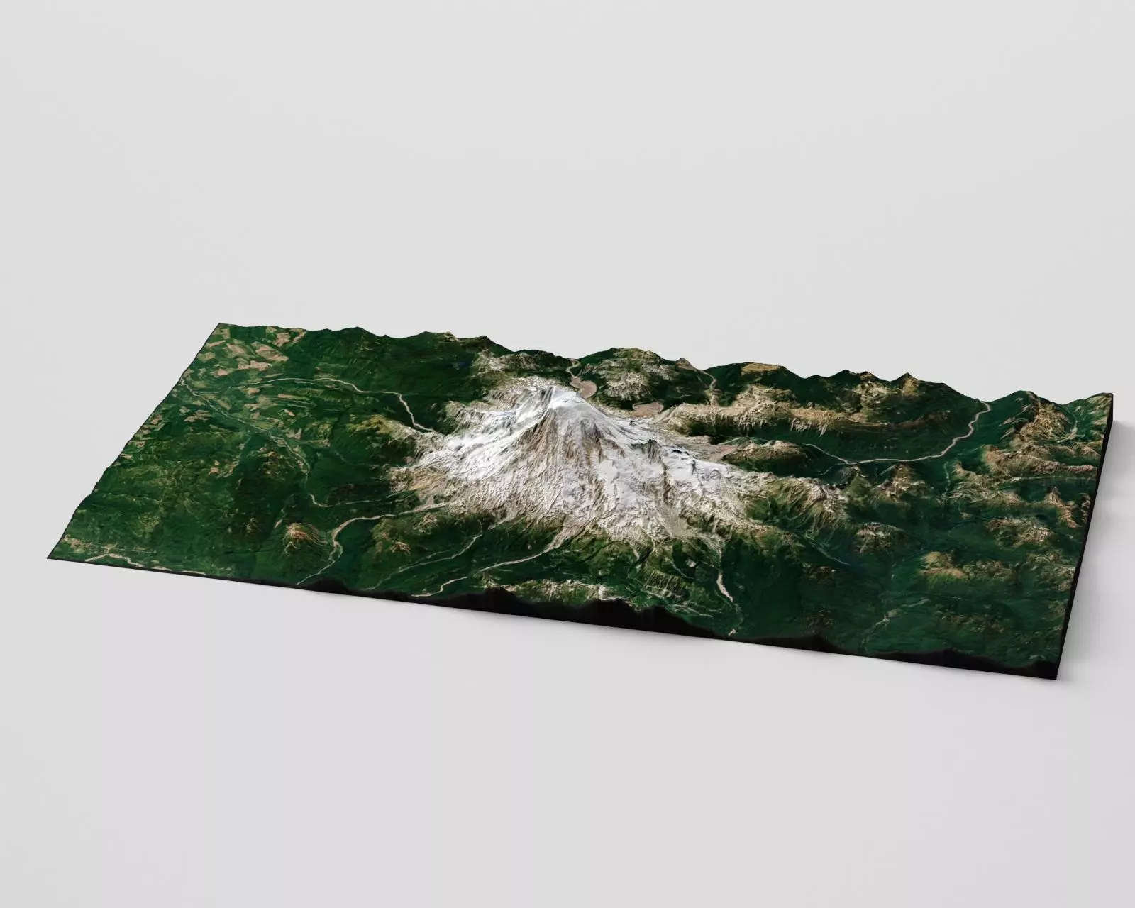 Snow Mountain 3D model_0