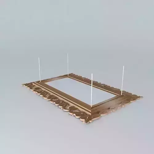 Pendant chandelier Frame Retro