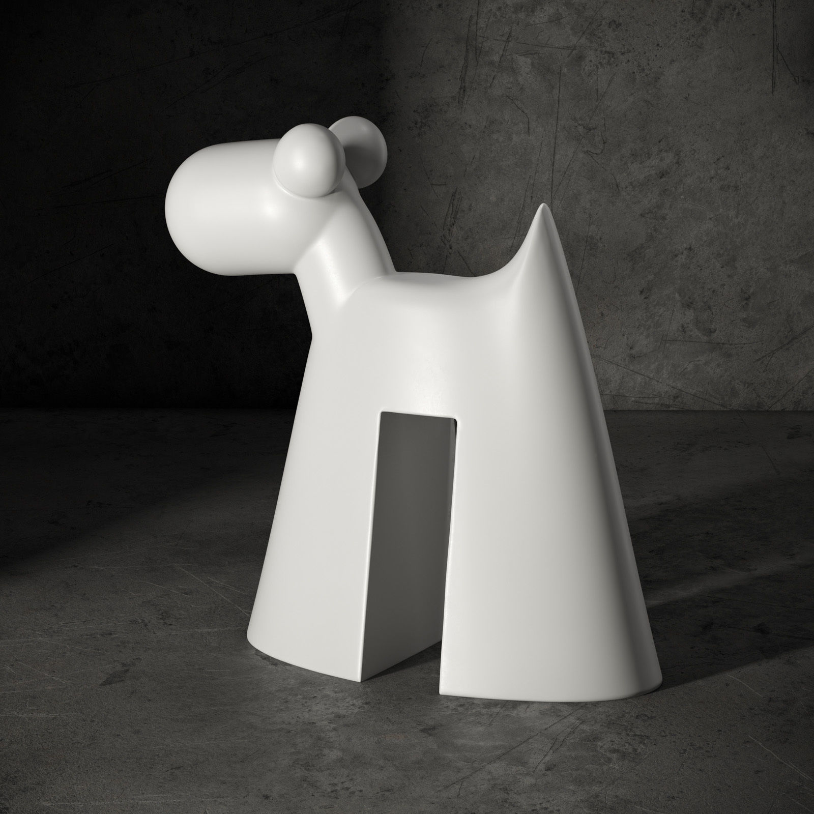 DOGGY by Serralunga 3D print model_2
