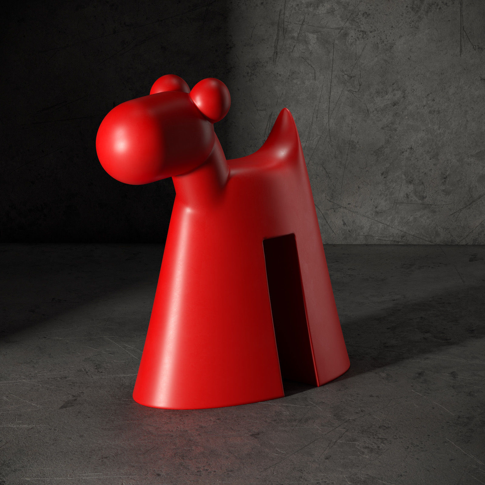 DOGGY by Serralunga 3D print model_5