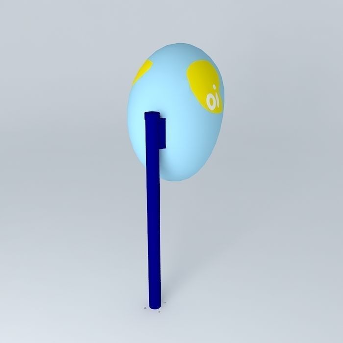 Booth  Telephone  Hi Free 3D model_1