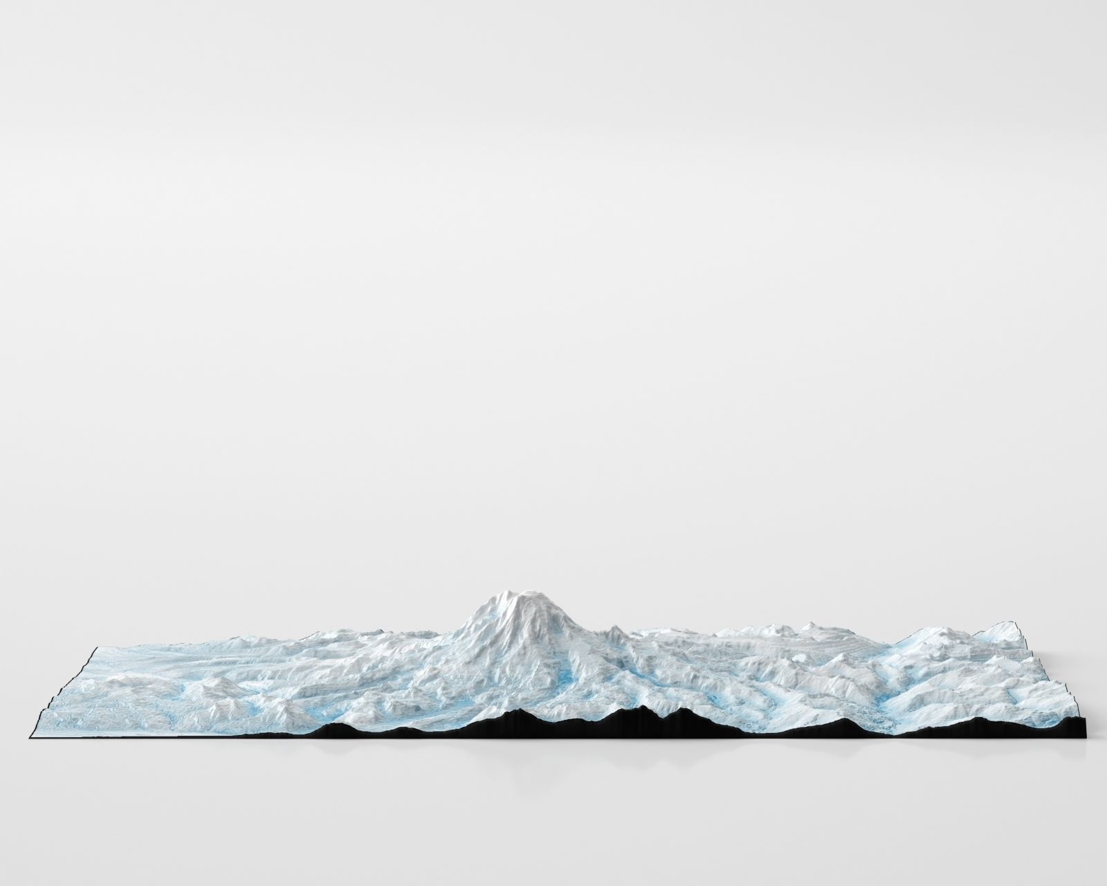 Ice Mountain 3D model_2
