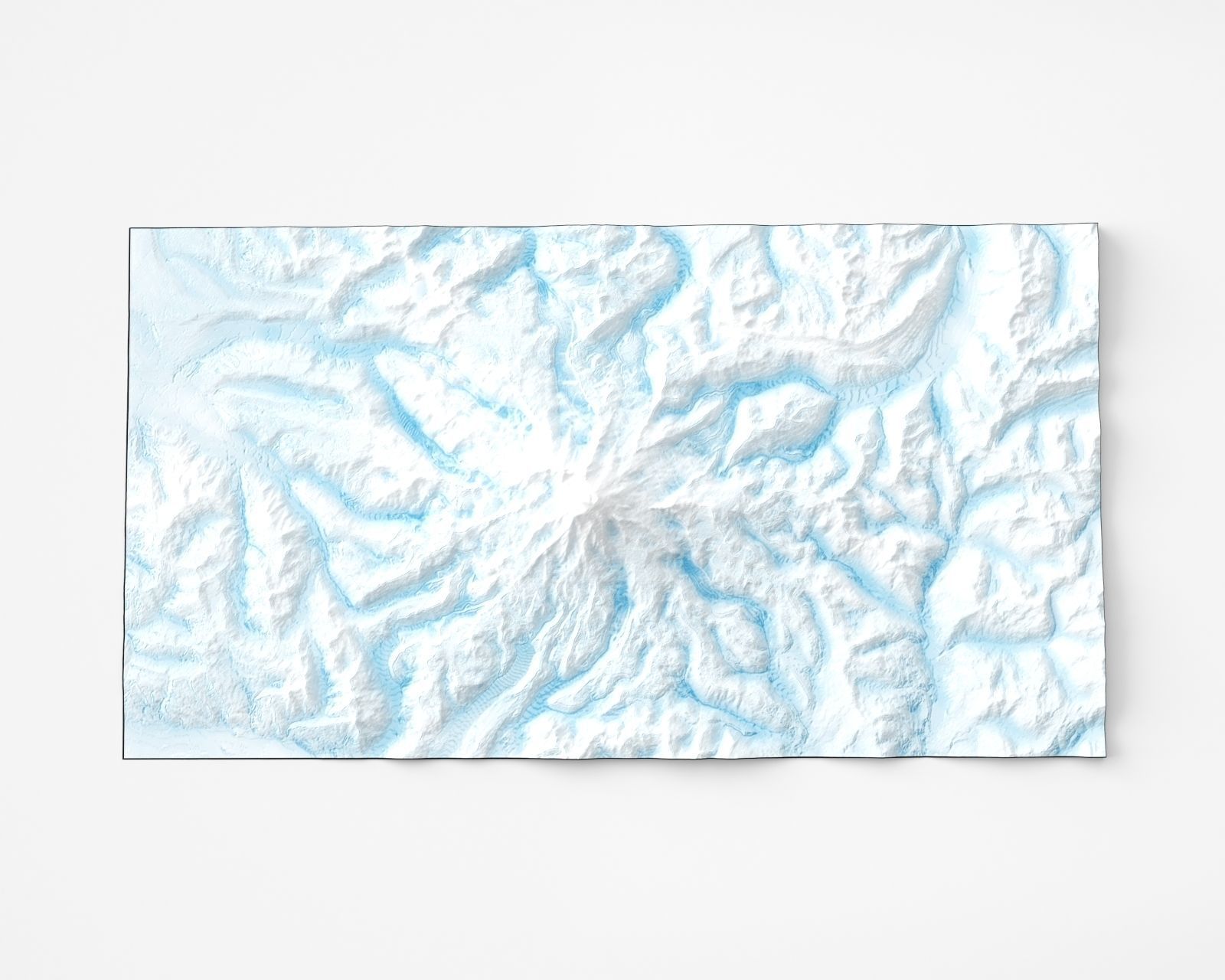 Ice Mountain 3D model_1