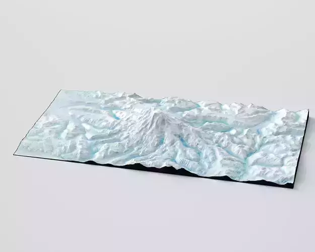 Ice Mountain 3D model