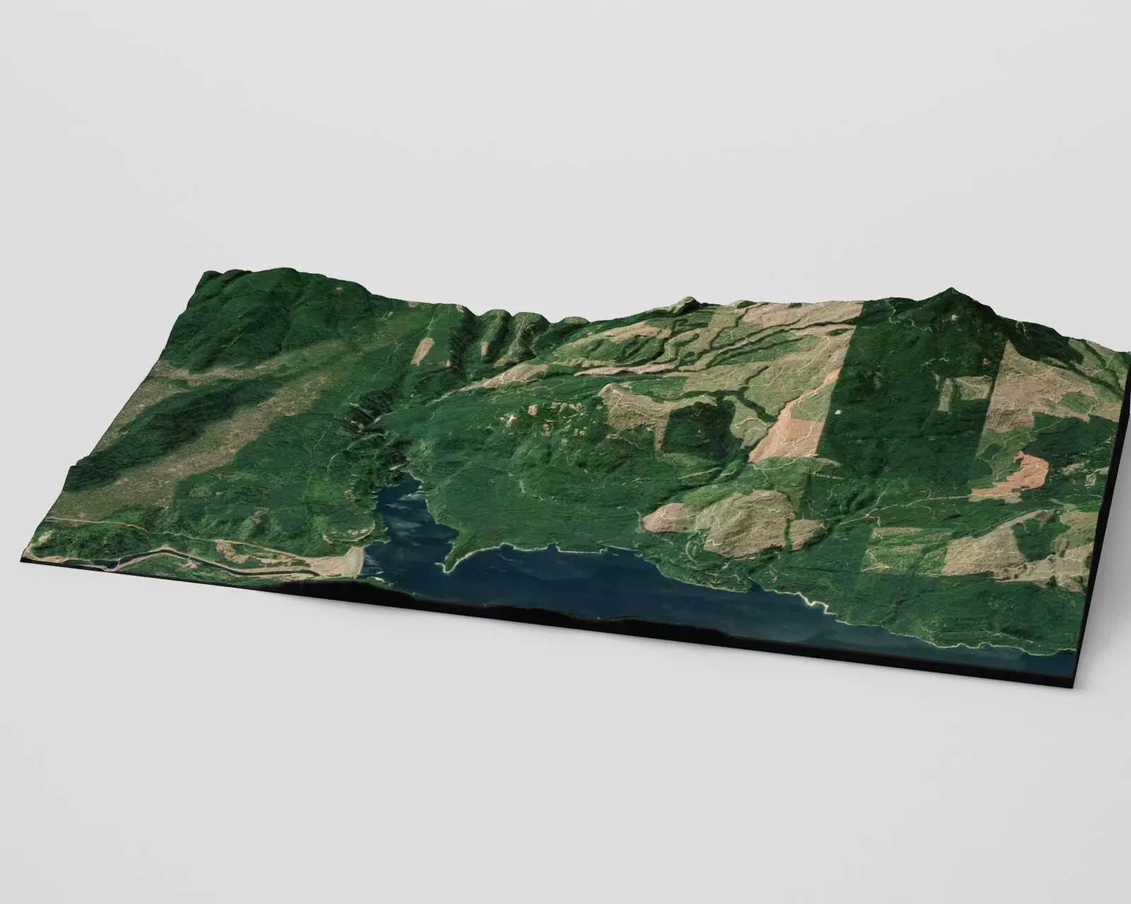 Green Landscape 3D model_0