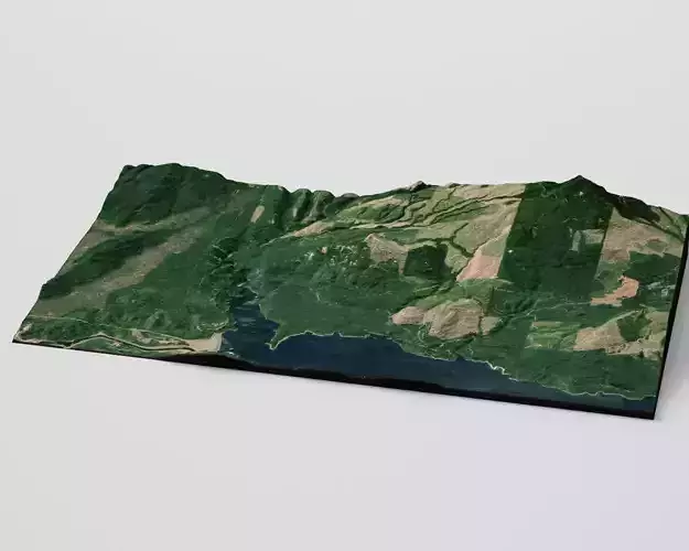 Green Landscape 3D model