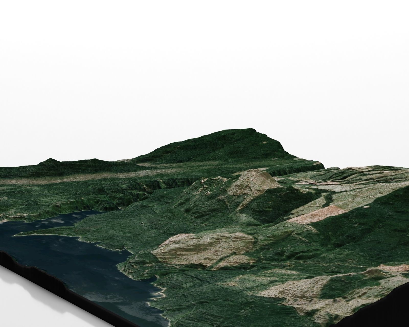 Green Landscape 3D model_3