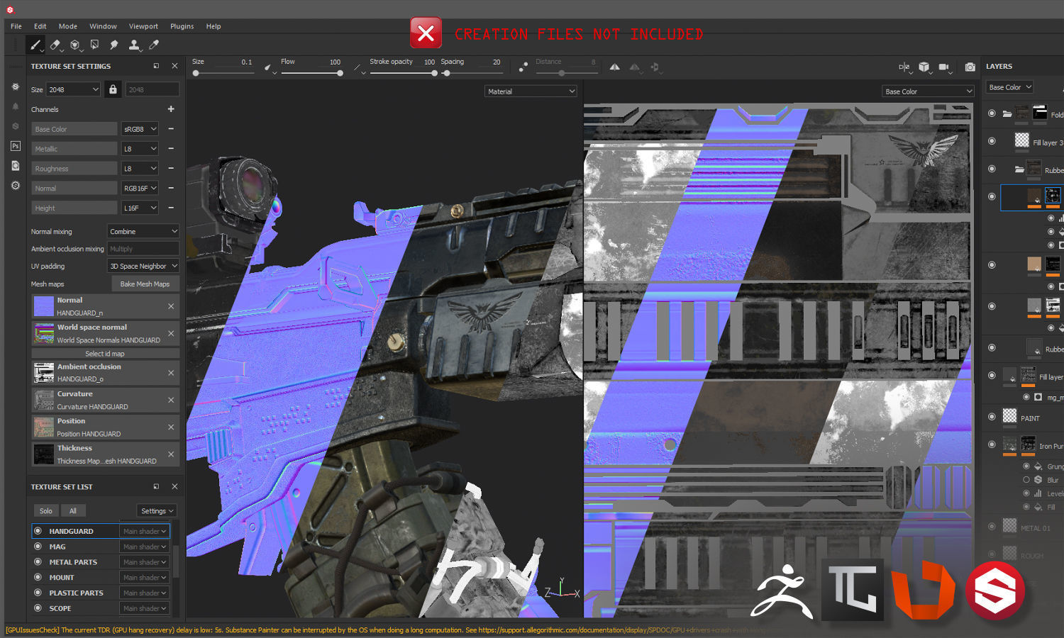 SCIFI - ASSAULT SOLDIER Low-poly 3D model_19