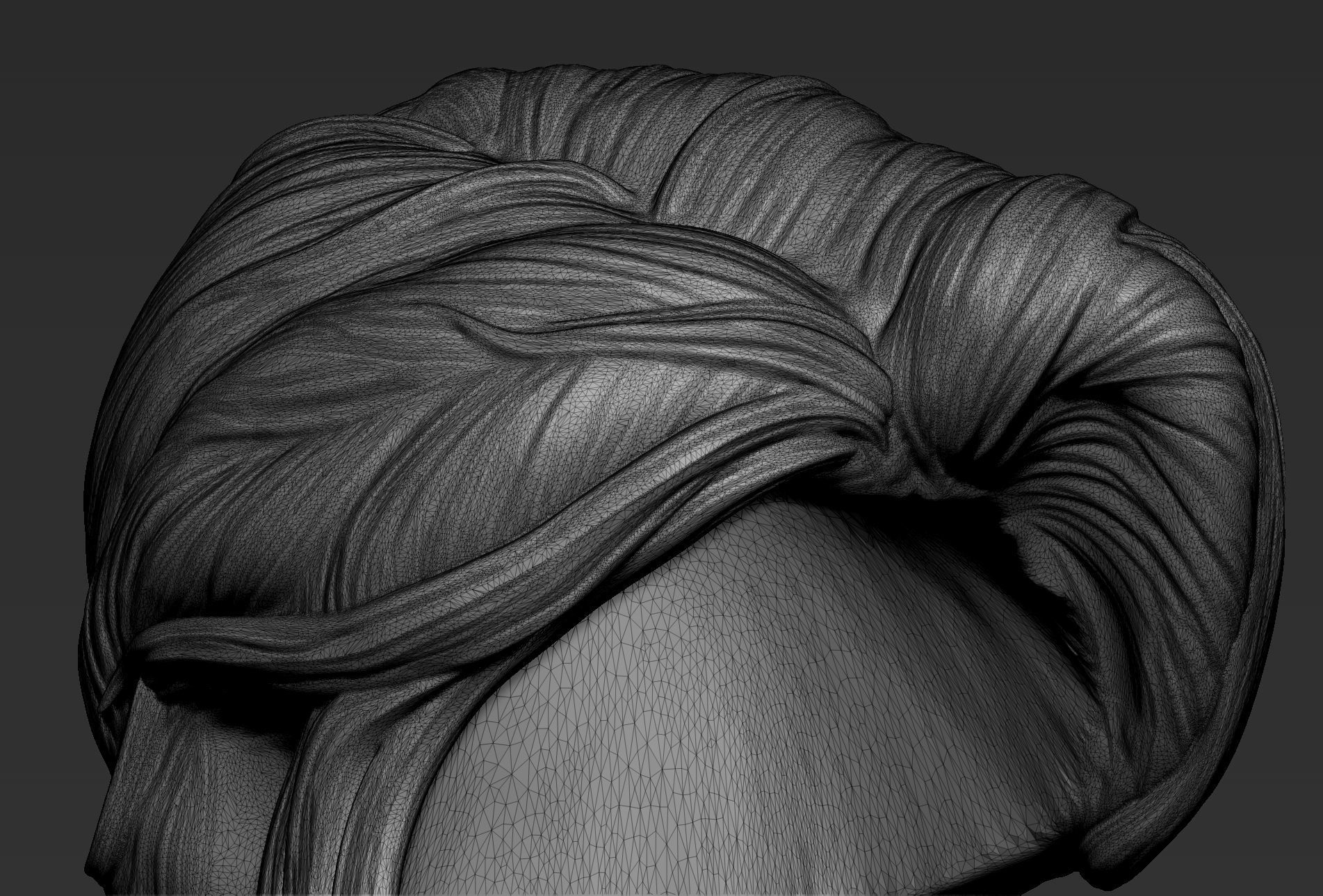 Hair 09 3D model_16