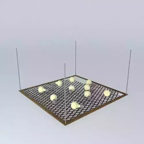 Luminaria Corten Steel - Spare Lamps - Pending