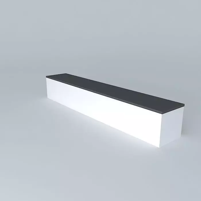 Rack Showcase Room Free 3D model_0