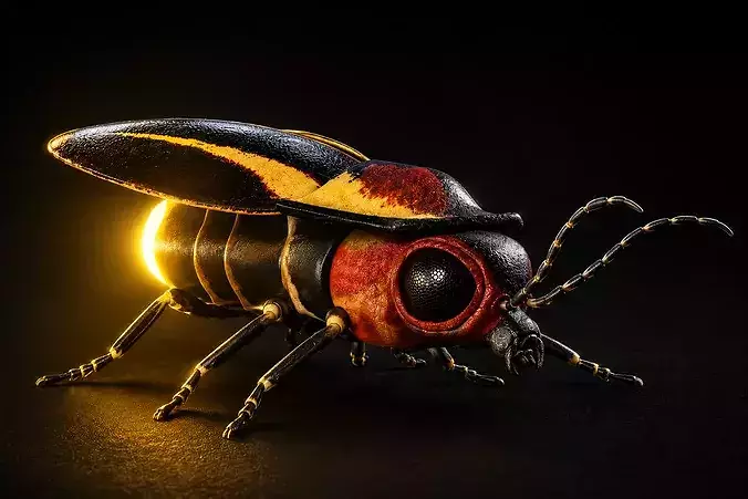 Firefly Realistic 3D Model PBR Asset
