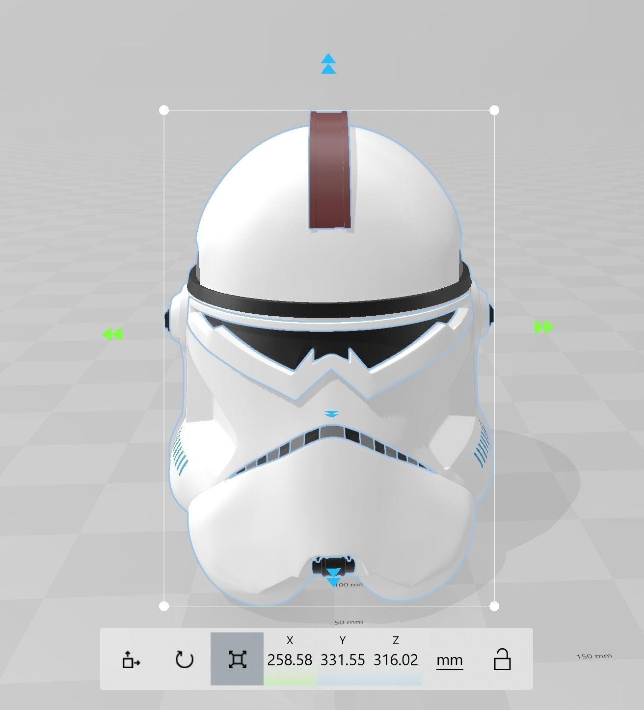 Star Wars A-77 Captain Fordo Phase II Helmet ARC Trooper 3D print model_8