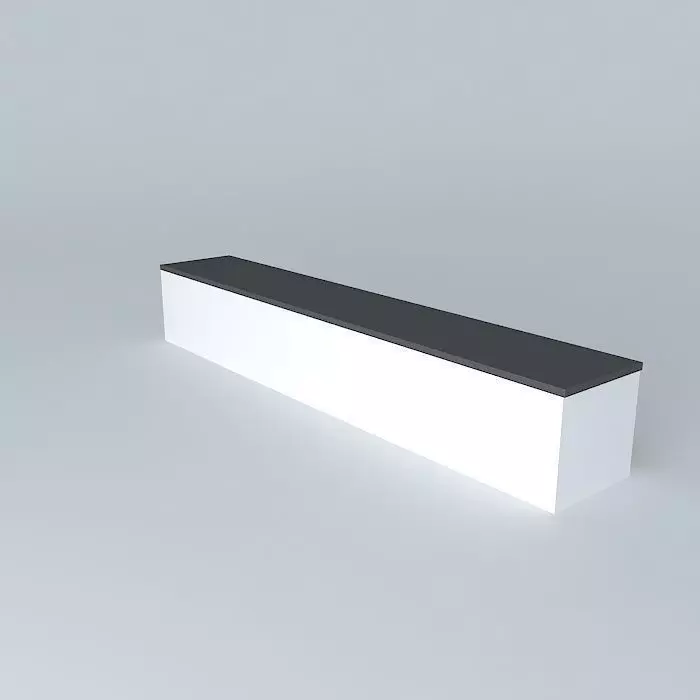 Rack Showcase Room Free 3D model_0